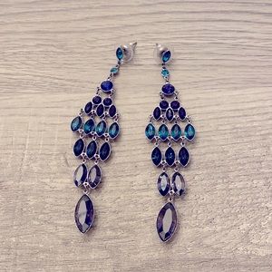 Swarovski drop earrings